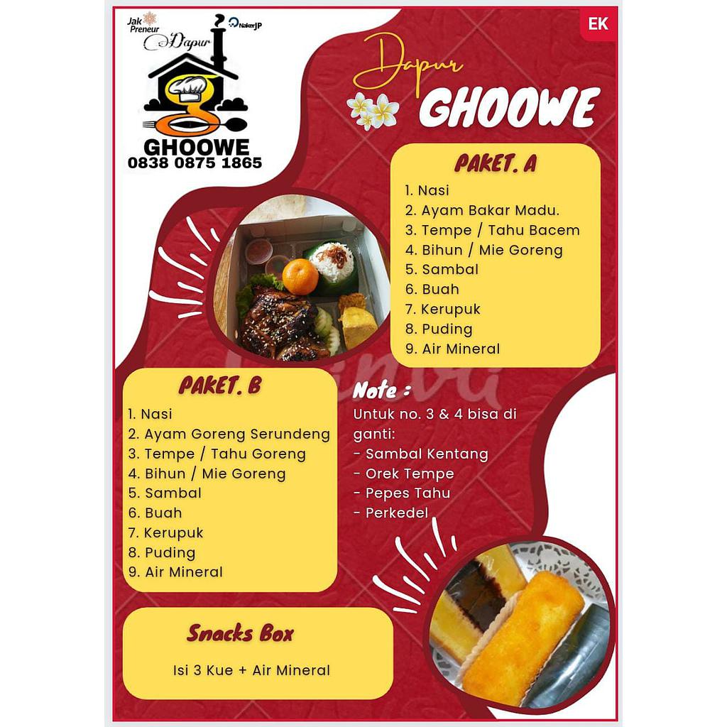 Snack Box Ghoowe