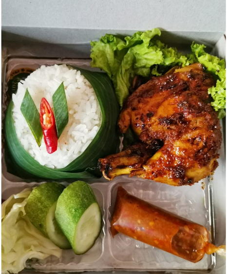 Nasi Box Ayam Bakar