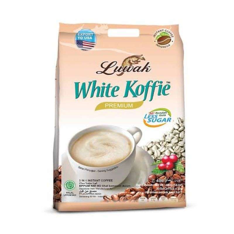 Kopi Instant White Koffie 1 Pack by Bening Sejahtera