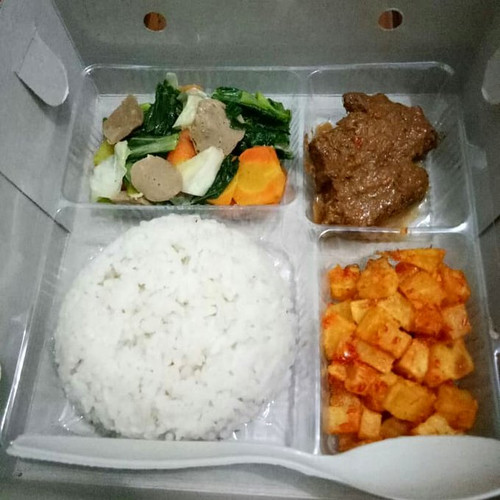 Paket Nasi Box Nasi Campur