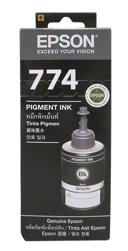 Epson Ink Bottle T774 Series (Tinta) T7741 Black 1unit