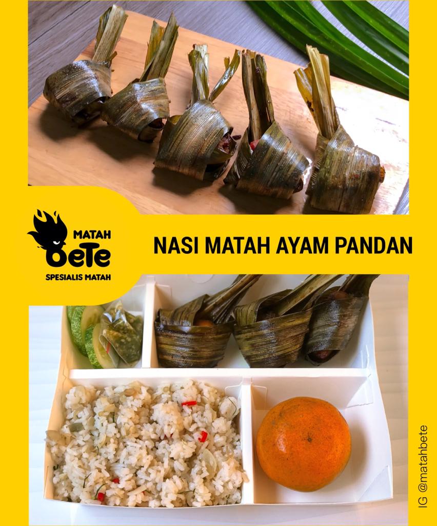 NASI MATAH AYAM PANDAN MATAH BETE