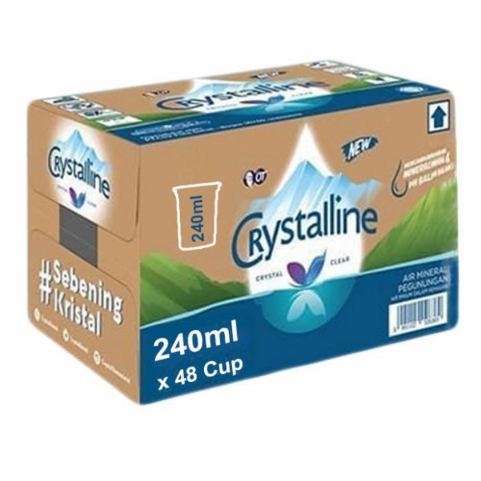 Air Mineral 240ml crystalline by Bening Sejahtera