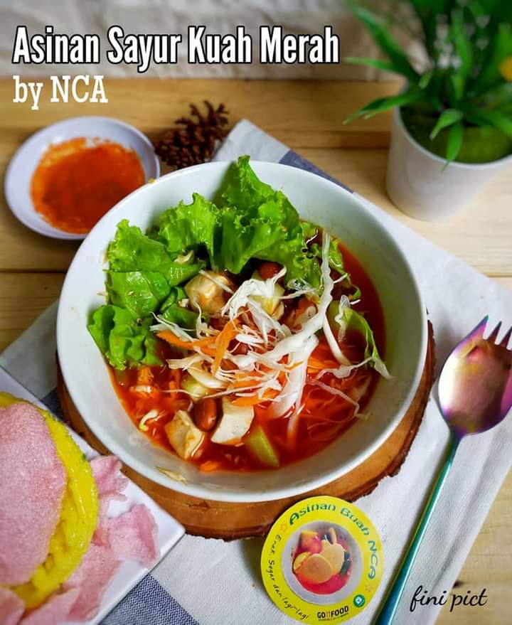 Asinan Sayur Kuah Merah - Asinan N`CA