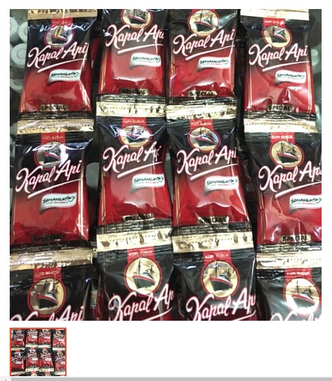 kopi tanpa gula per pack