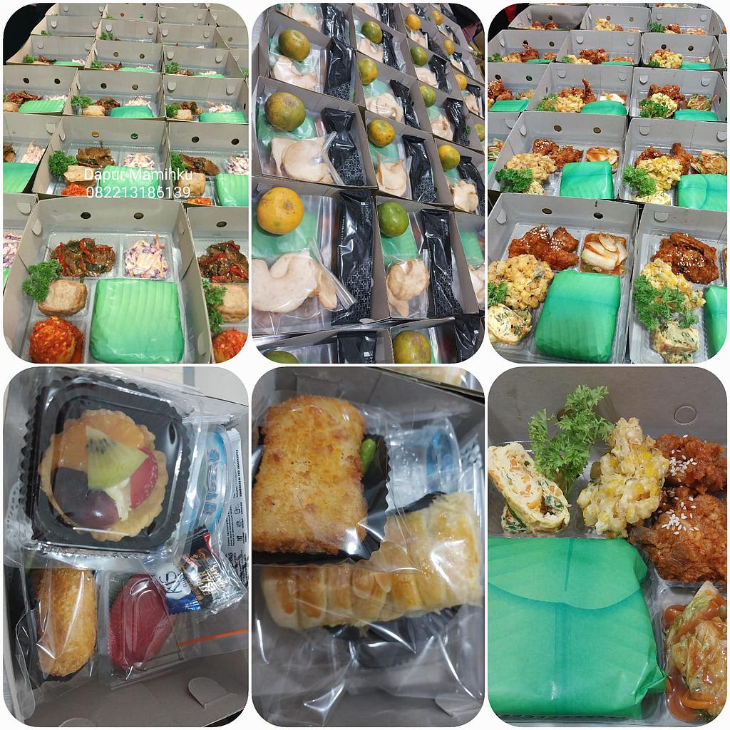 paket nasi suka2+snack box suka2