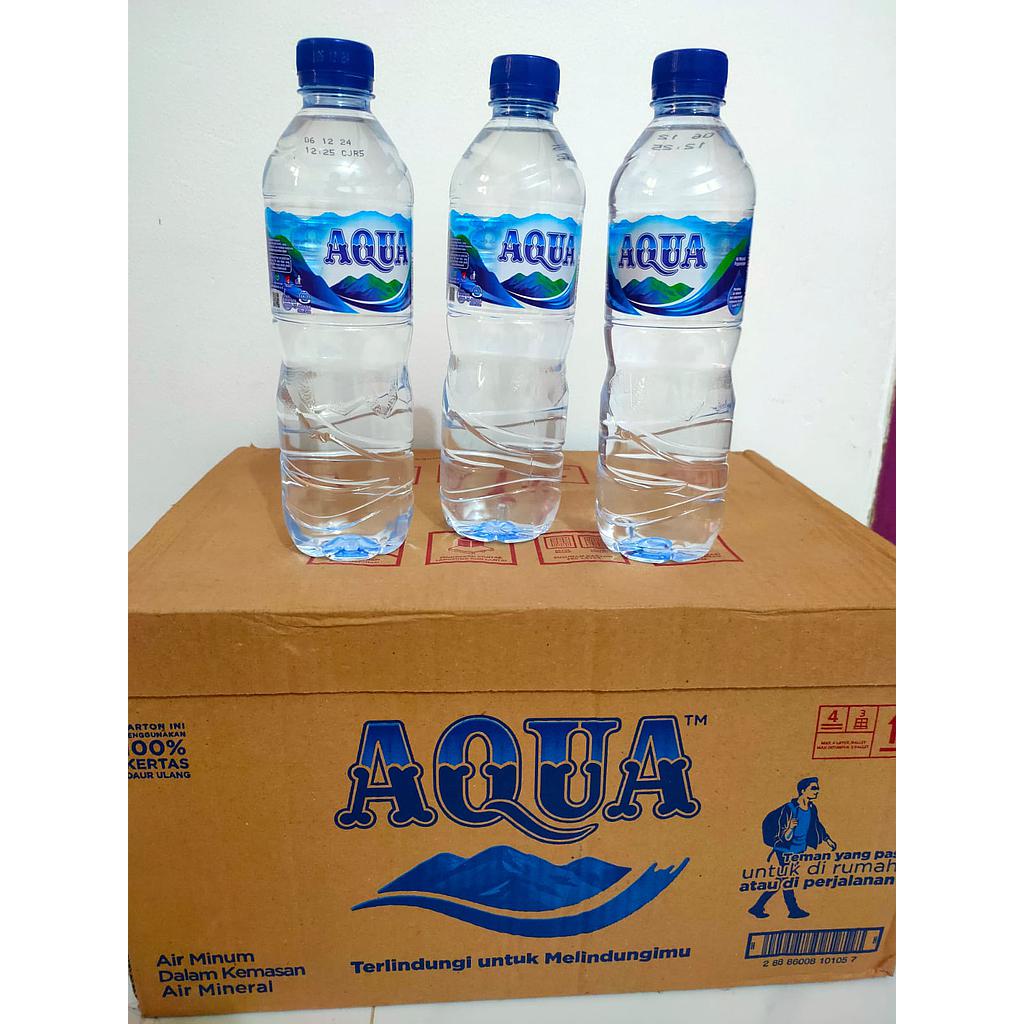 Air Mineral AQUA 600 ml