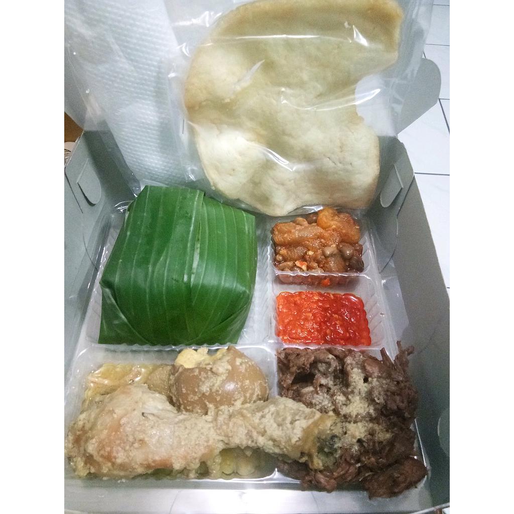 Nasi Box Menu Gudeg By Dapoer Oetjin E Order