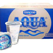 Air Mineral Kemasan aqua asli