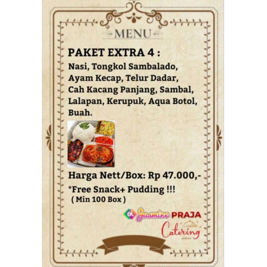 Nasi Box paket extra 4