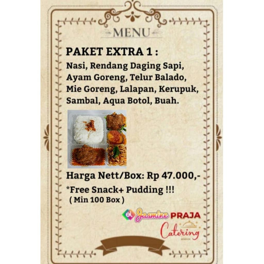nasi box paket extra 1