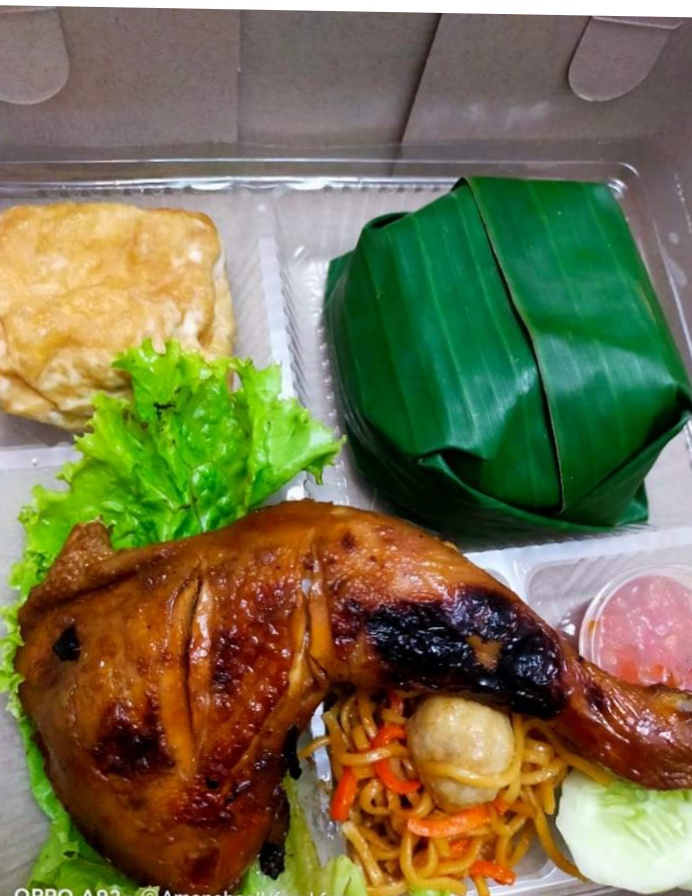 Paket Nasi Timbel Ayam Bakar
