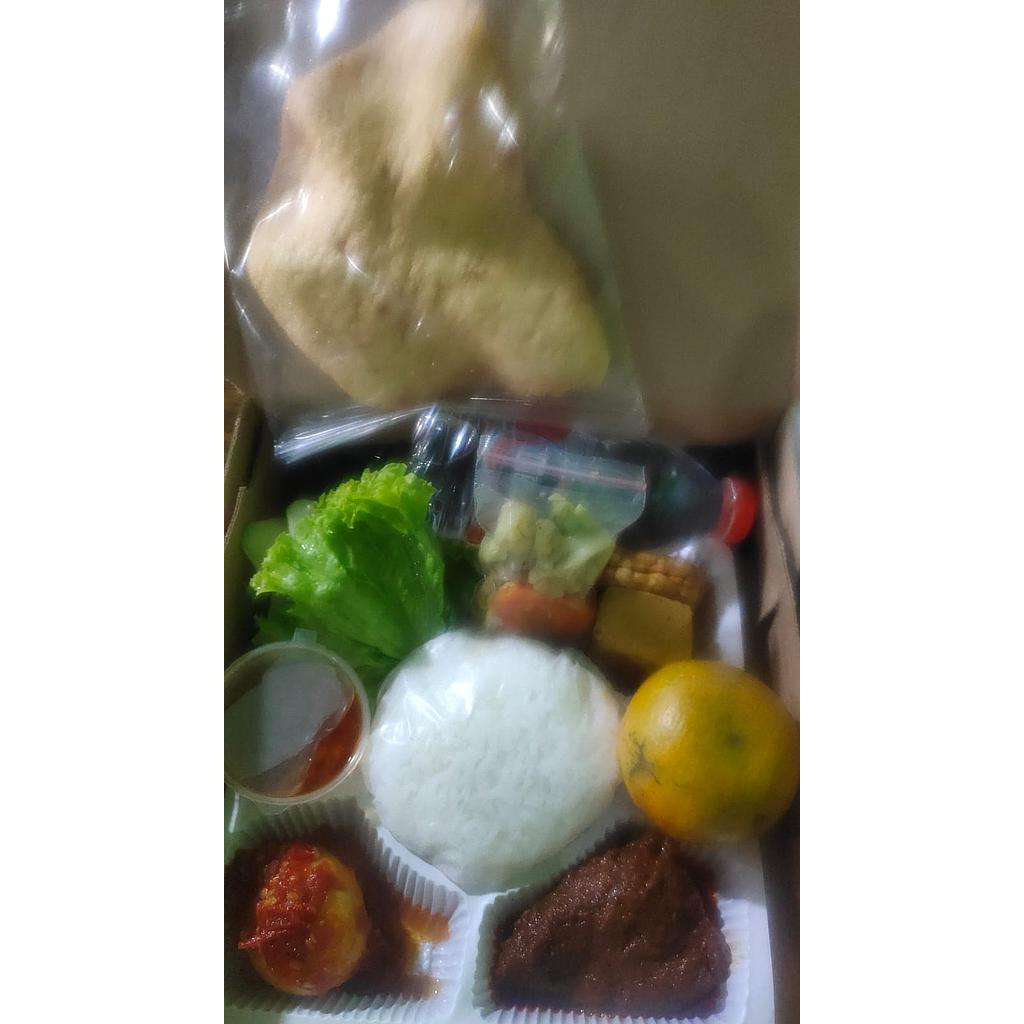 paket 30snack 30 nasi box