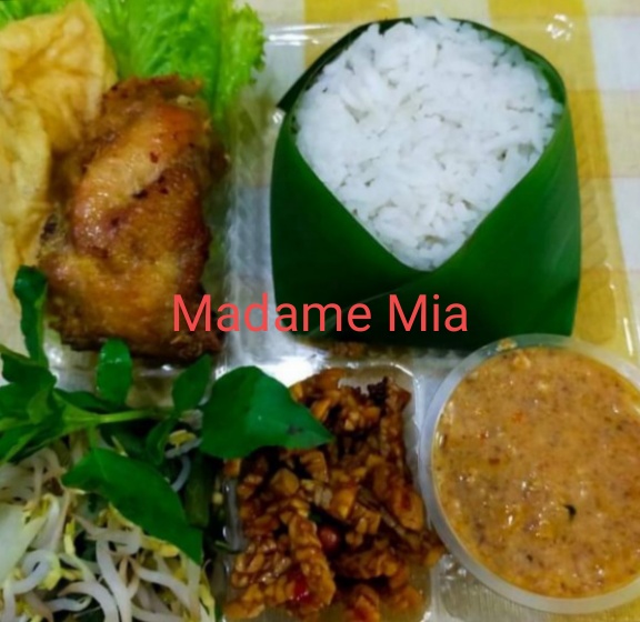 Paket Nasi Pecel Komplit