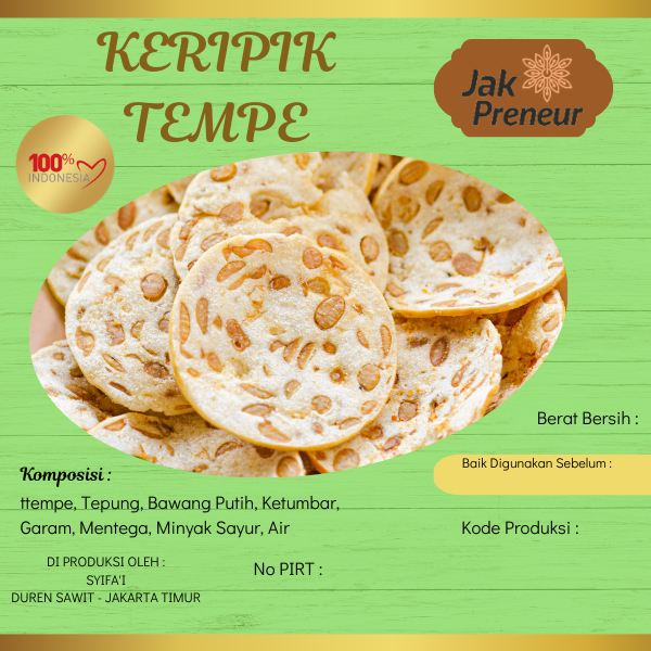 Syifa'i-Keripik Tempe