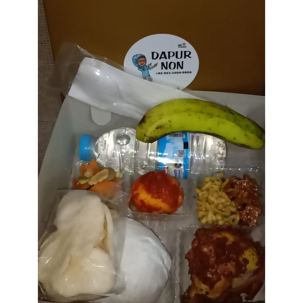 PAKET NASI BOX I DAPUR NON