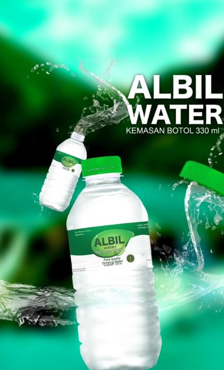 air mineral botol 330 ml dus raden