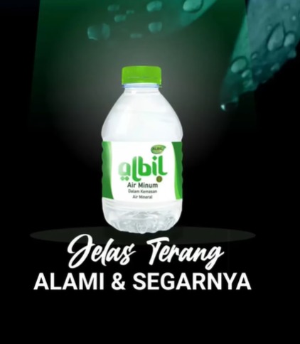 air mineral 220 ml satu dus raden