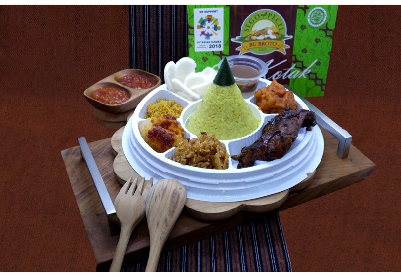 Nasi Tumpeng Mini Bu Broto Komplit