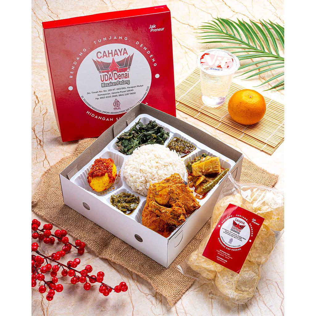 Nasi Box Ayam Bakar Cahaya Uda Denai
