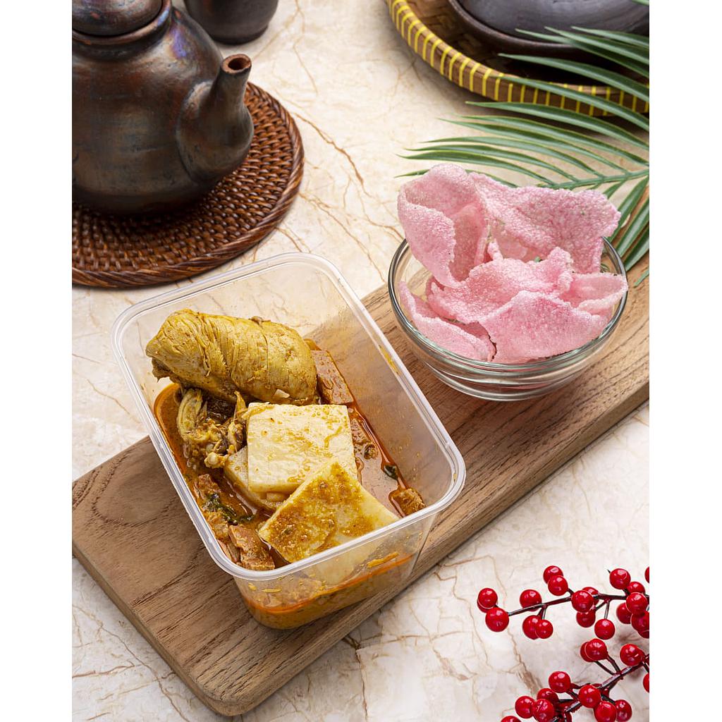 Lontong Sayur Ayam Gulai