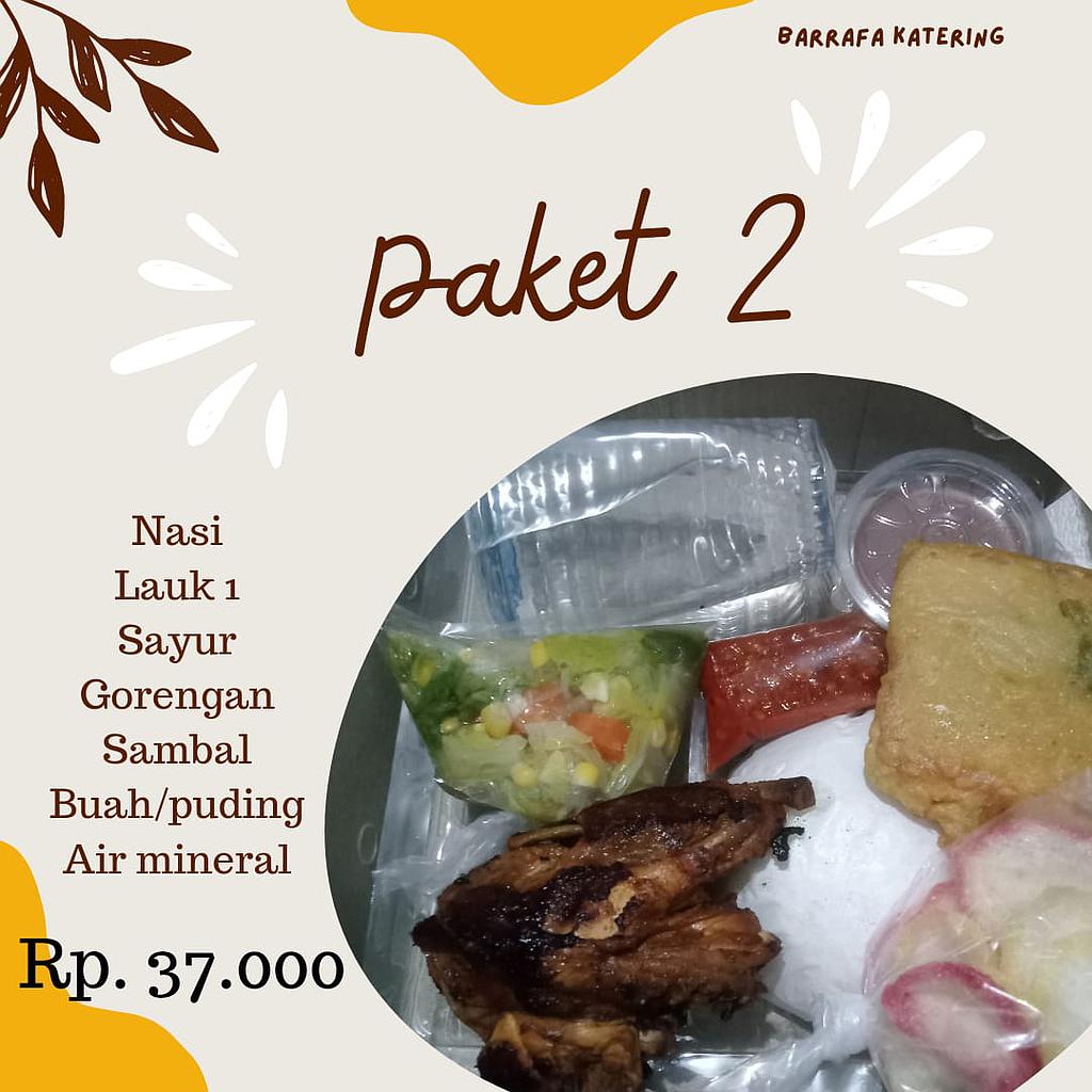 Paket 2 Nasi Kotak Barafa