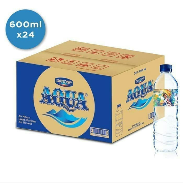 AIR MINERAL BOTOL 24X600 ML AQUA