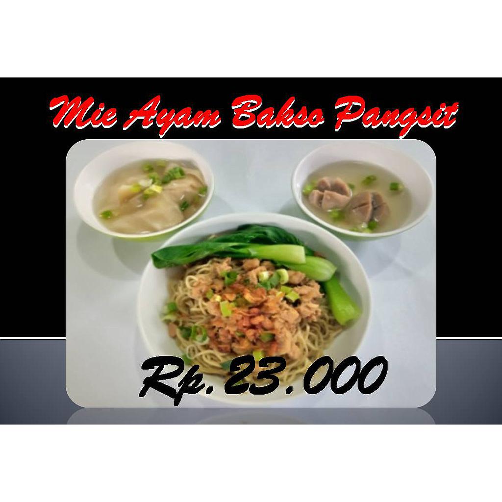 Mie Ayam Bakso Pangsit