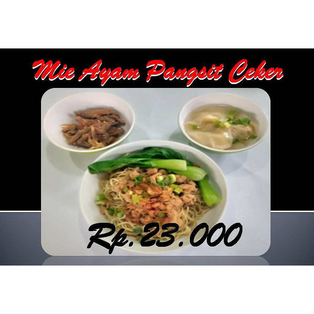 Mie Ayam Pangsit Ceker