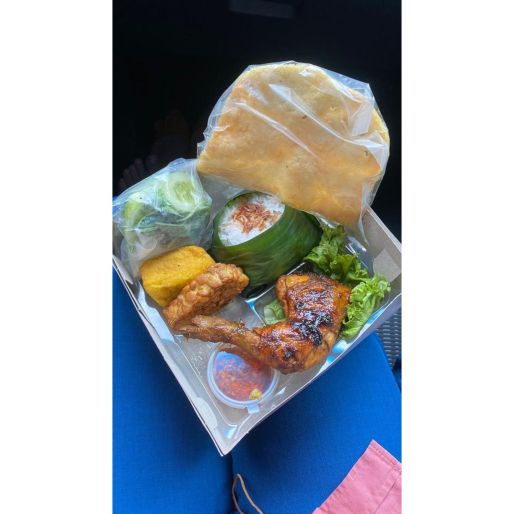 Nasi Box  Ayam Bakar