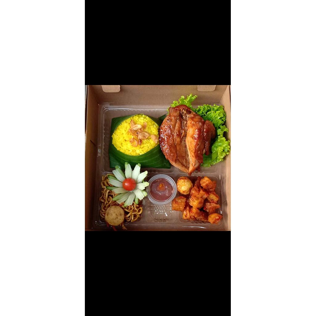 Nasi box Paket 1 Alkareem's