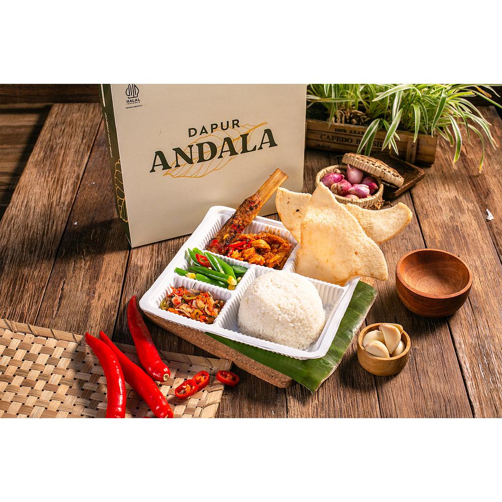 Lunch Box Nasi Bali | Dapur Andala @33.000