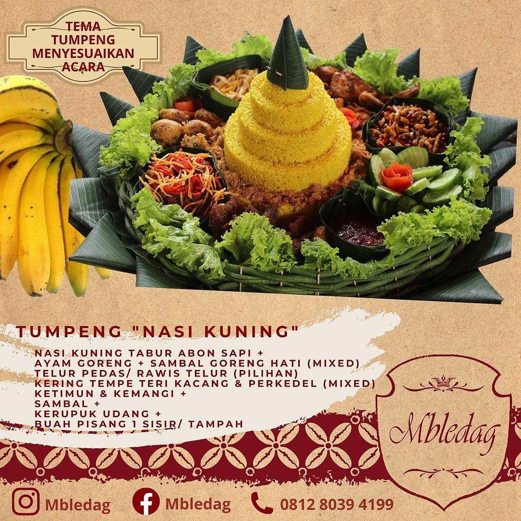 Tumpeng &quot;Nasi Kuning&quot; (20 Porsi)