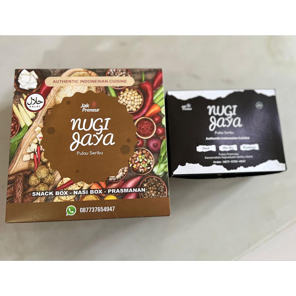 PAKET SNACK DAN NASI BOX