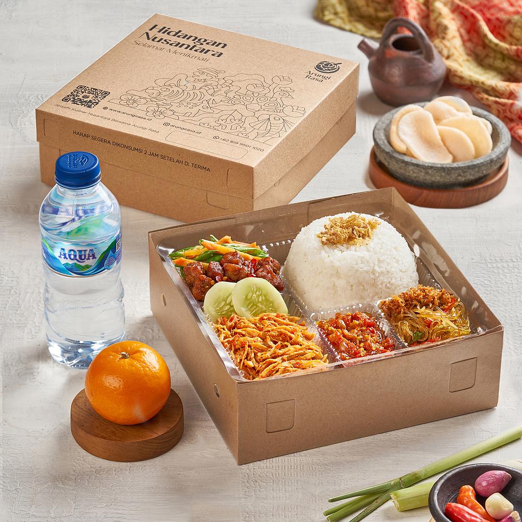 Nasi Rames Jatim (Nasi Box)