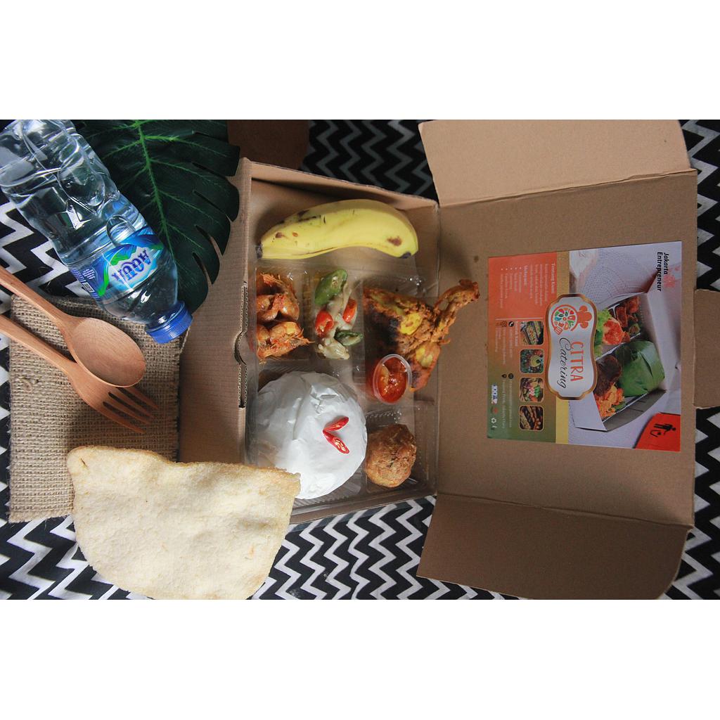 Paket A Nasi Boks Citra Catering