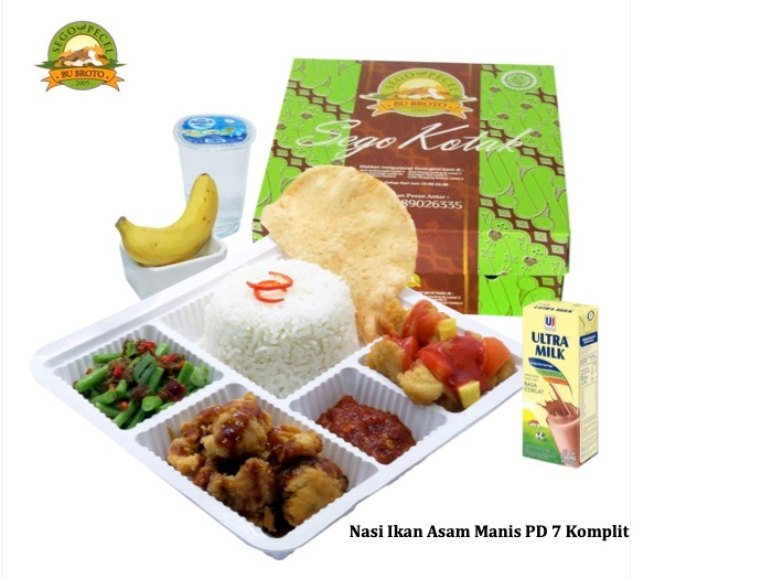 Nasi Ikan Asam Manis PD 7 Bu Broto