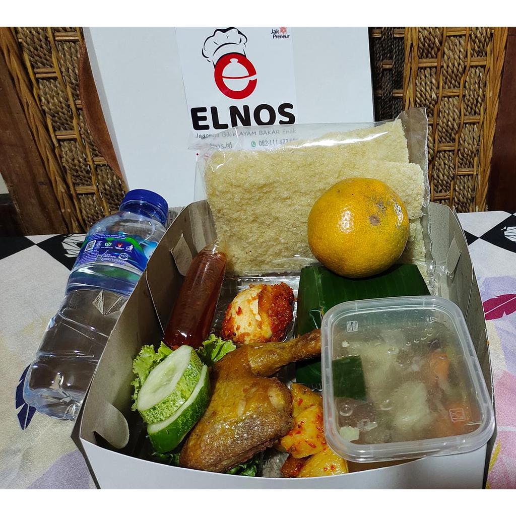 Paket Nasi Box Ayam Goreng Komplit 1