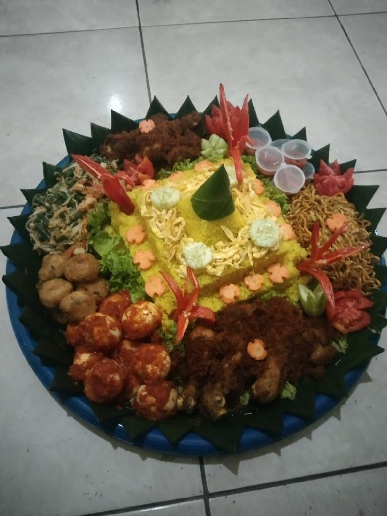 Nasi Tumpeng Paket B salam koja catering