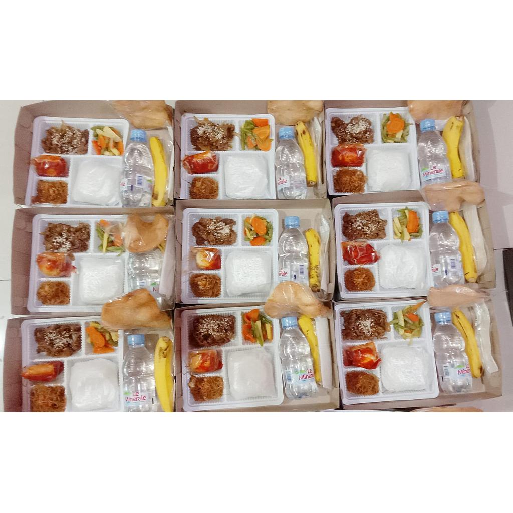PAKET NASI+SNACK BOX