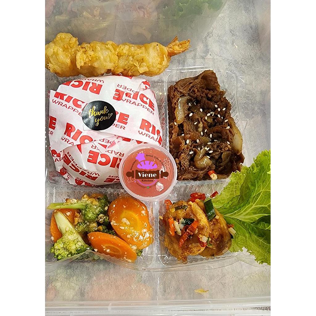 Nasi Box A (ala chinese/jepang)