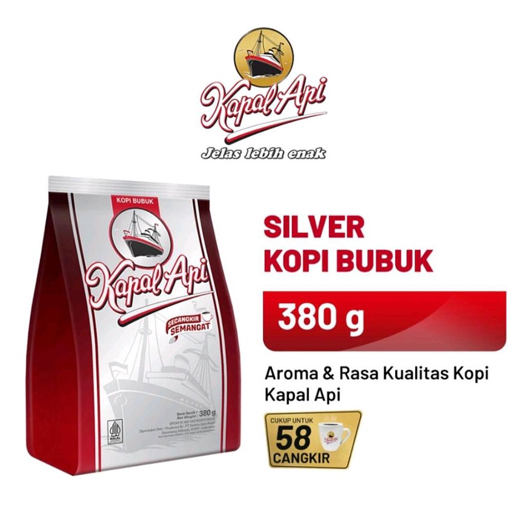 Kopi Kapal Api Silver 380gr 