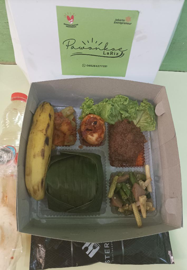 Nasi Box Pawonkoe Lariz Paket 1