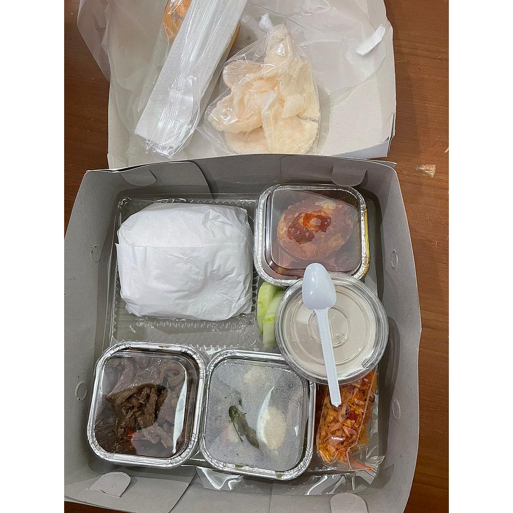 PAKET NASIBOX LENGKAP BY SALAM KOJA CATERING