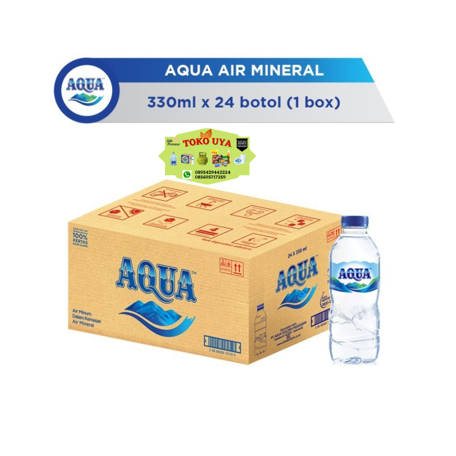 Aqua botol 330 ml