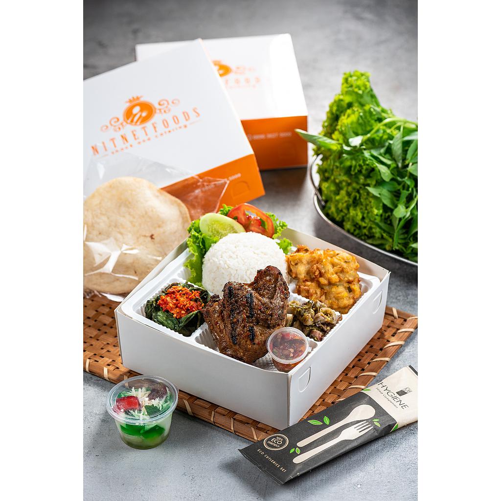 NitNet Premium Rice Box Ayam Taliwang