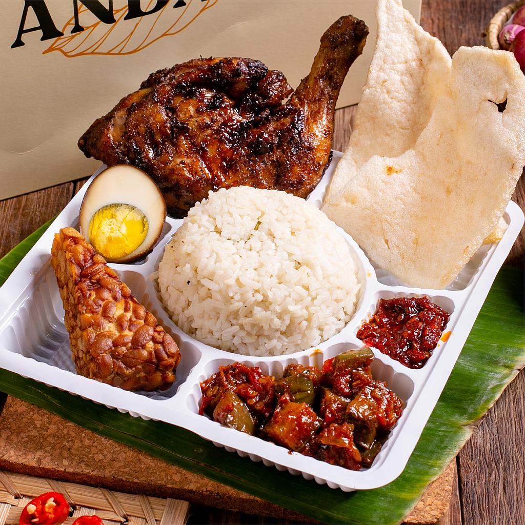 Lunch Box Nasi Liwet Solo @47.000 | Dapur Andala