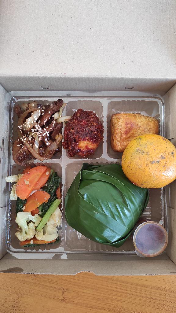 Paket nasi box Fortuno reguler 1