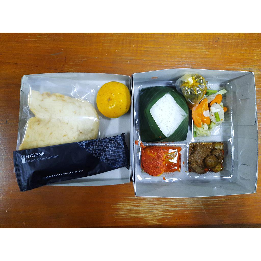 Paket Nasi Putih Lengkap My Flow