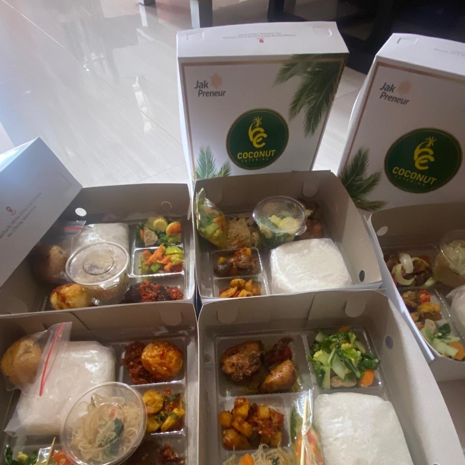 Nasi Box Coconut Cathering